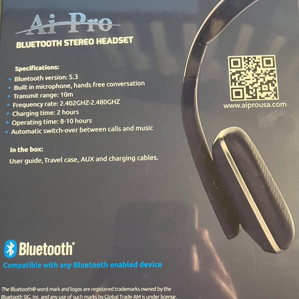 AI Pro Luxury Bluetooth Headset